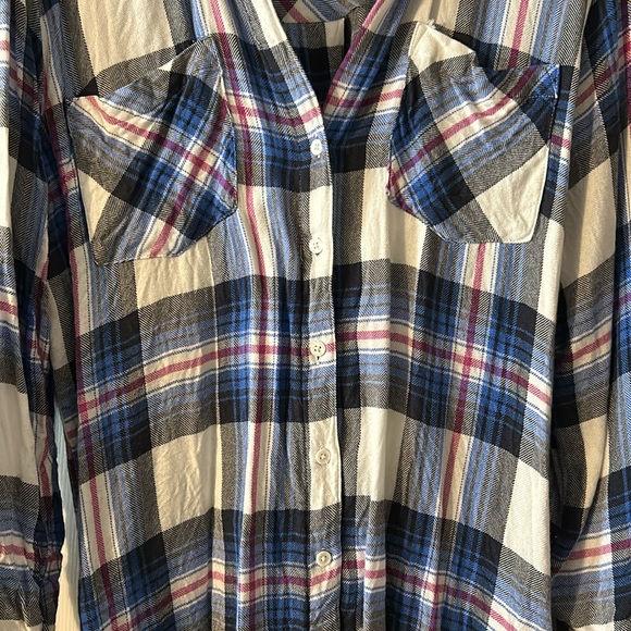 Thread and Supply size large flannel button down - Picture 4 of 7